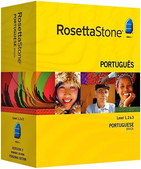 3 Levels of Rosetta Stone V3 in Portuguese( Brazilian ) for free download